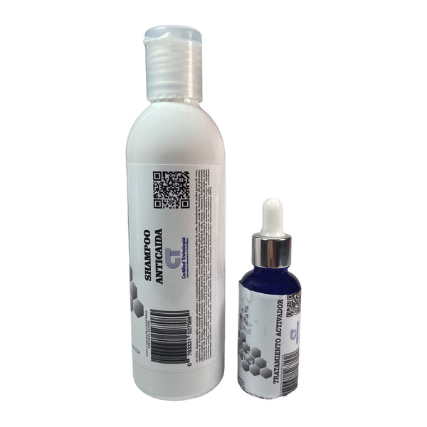 KIT Tratamiento anticaída Suero 30ml y shampoo 250 ml