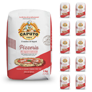 10 Pack Harina Para Pizza Caputo Pizzeria Tipo 00 De 1 Kg