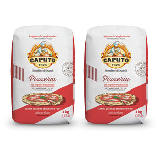 2 Pack Harina Para Pizza Caputo Pizzeria Tipo 00 De 1 Kg