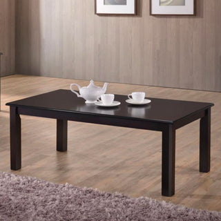 Mesa De Centro De Madera 110 X 60 X 44.5 Café Espresso