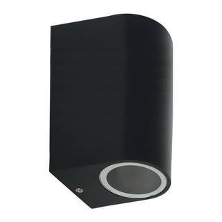 Luminaria pared cilindro doble exterior para lámpara GU10