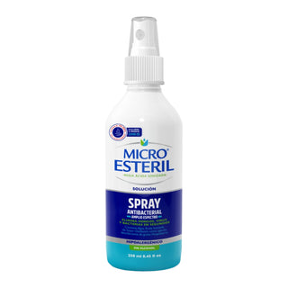 Spray antibacterial Micro Estéril agua ácida ionizada 250 ml