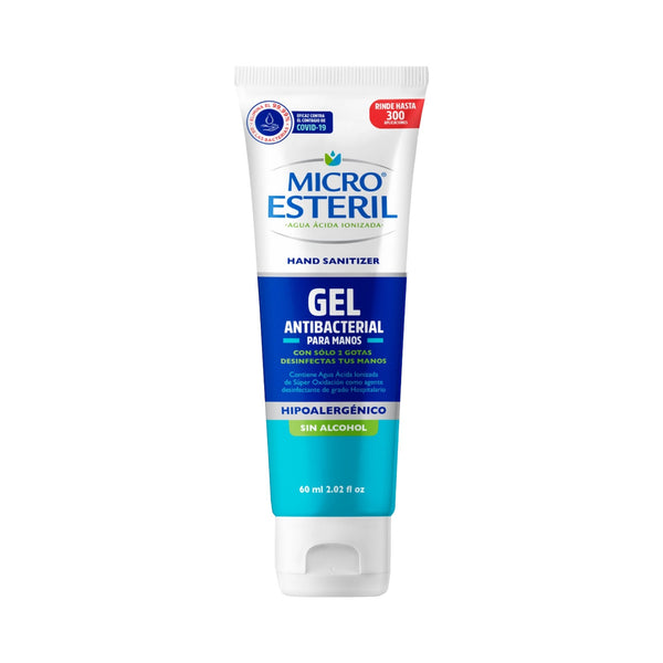 Gel antibacterial Micro Estéril agua ácida ionizada 300 aplicaciones