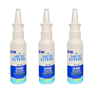 3 Pack Antibacterial Micro Estéril agua ácida ionizada nasal 60ml