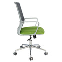 Silla operativa altura ajustable base blanca Mod OF-0094-WH