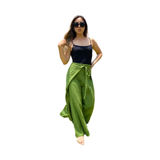 Comprar verde Pareo tipo Pantalón Playa Cómodo, Unitalla, Ajustable