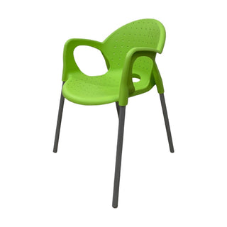 Comprar verde Silla de comedor de jardín apilable Modelo Citrus