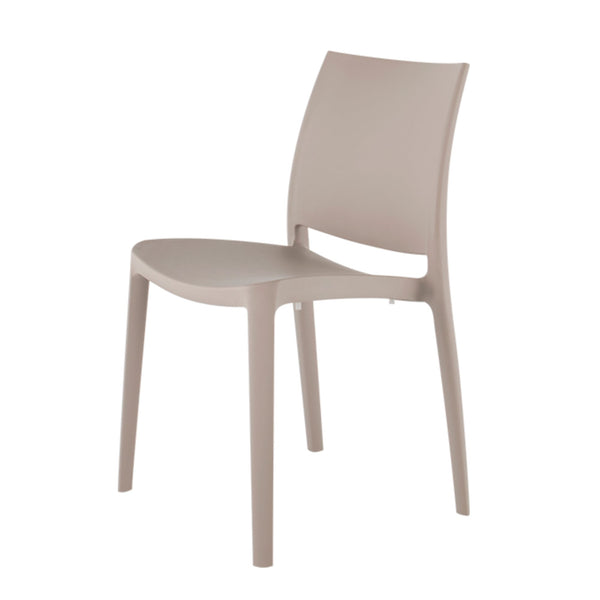 Silla de comedor de jardín apilable Modelo Sencilla