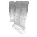 Juego de 24 Vasos 12 Oz Transparente Policarbonato Resistente