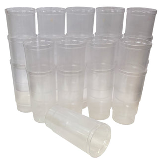 Juego de 24 Vasos 1 L Transparente Policarbonato Resistente